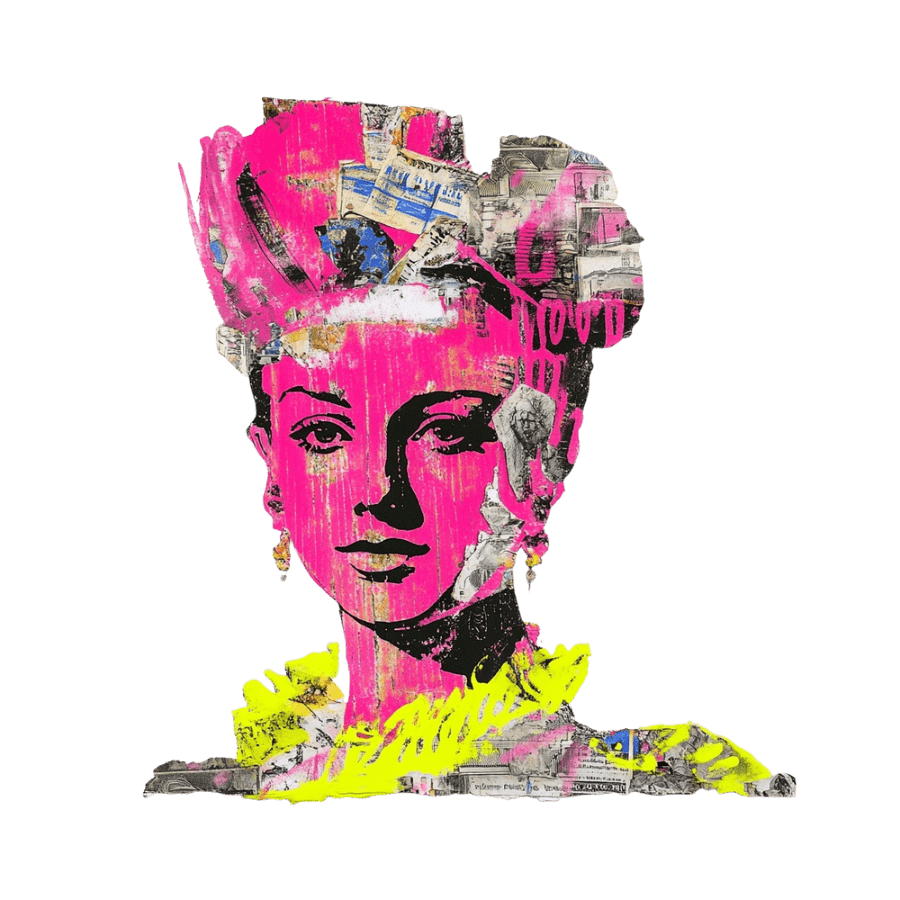 Collage Soup Ladies in Waiting – Paper Bites | Renaissance-Inspired Die Cuts for Journals, Collage & Mixed Media