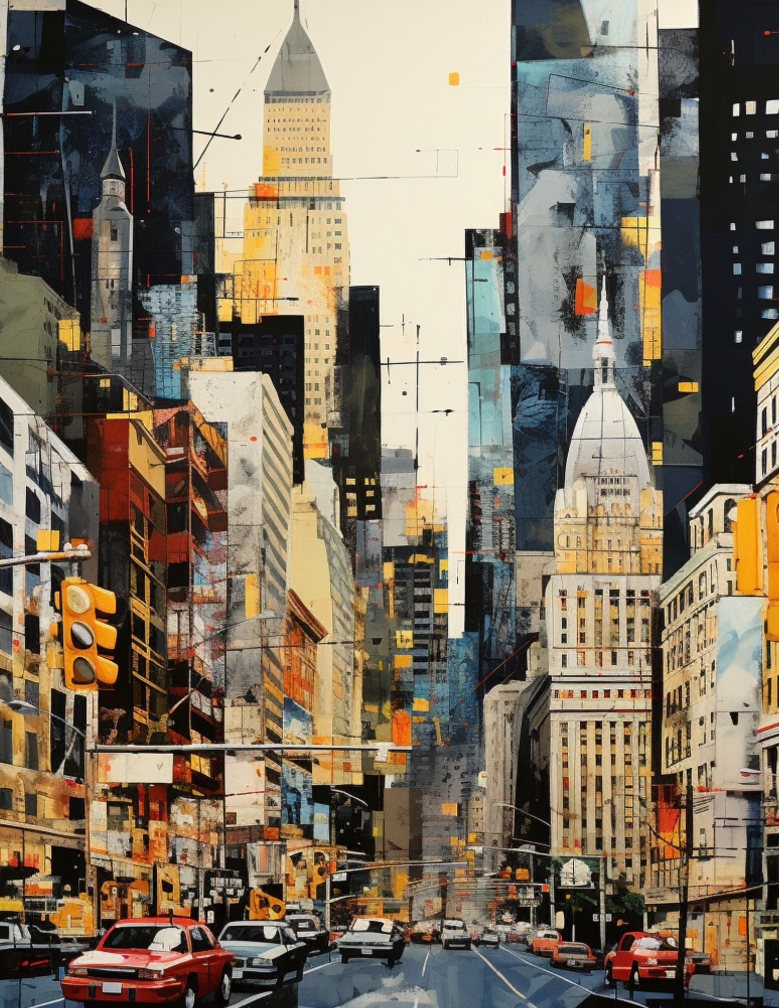 Collage Soup Landscapades & Cityscapes | eBook | Vintage travel collage papers from cities & landscapes