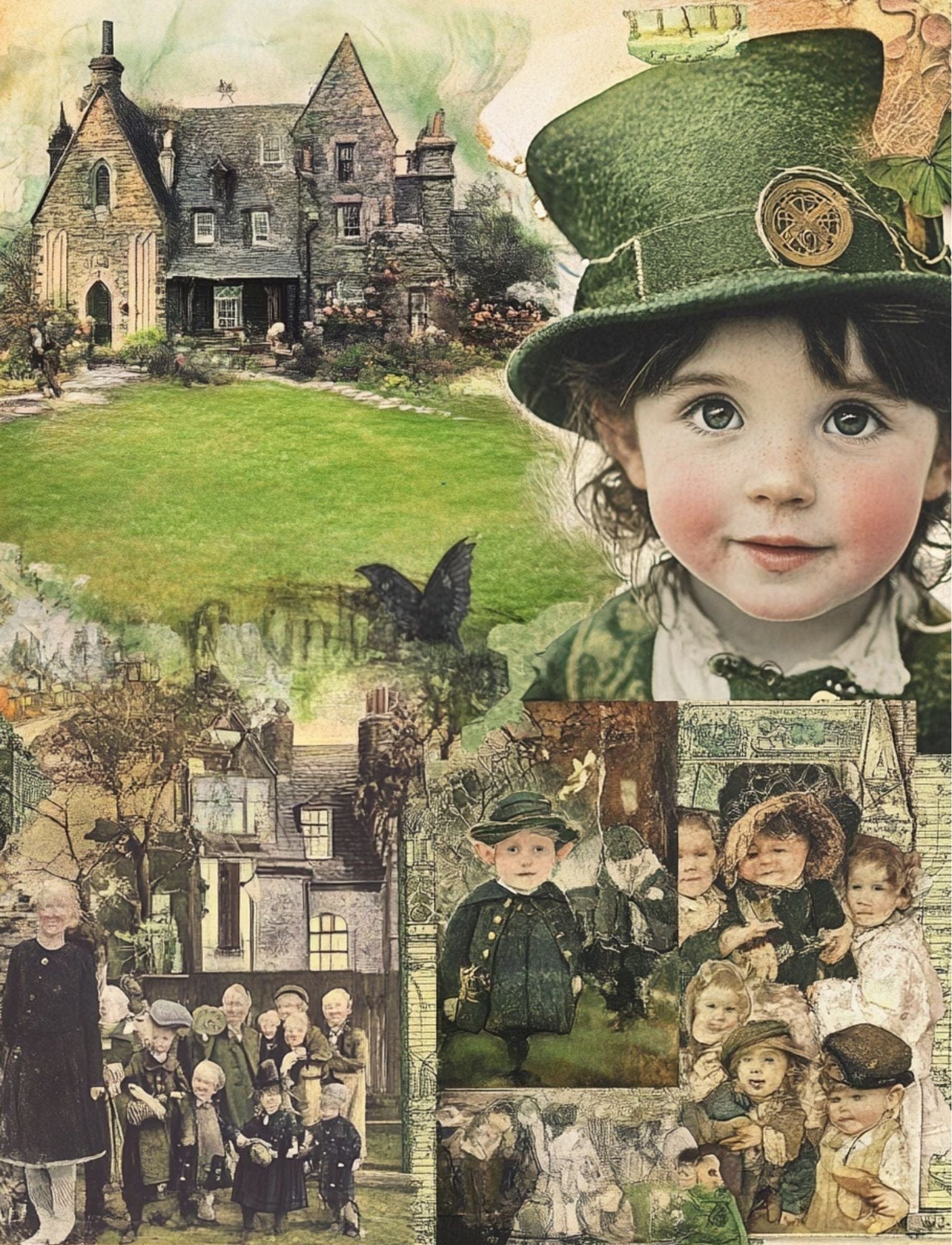 Collage Soup Luck o’ the Irish eBook