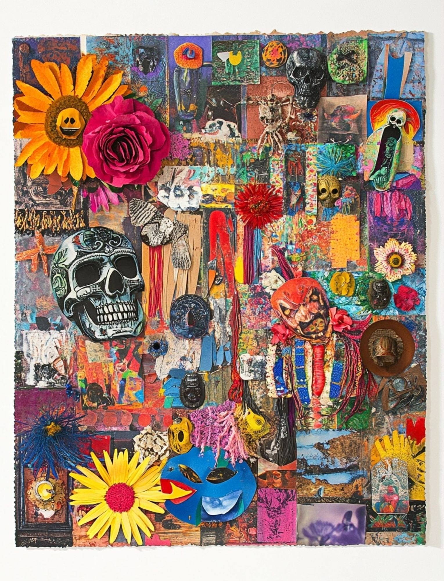 Collage Soup Milagro – eBook | 70 Pages of Latin American Folk Art Collage Papers & Sacred Motifs