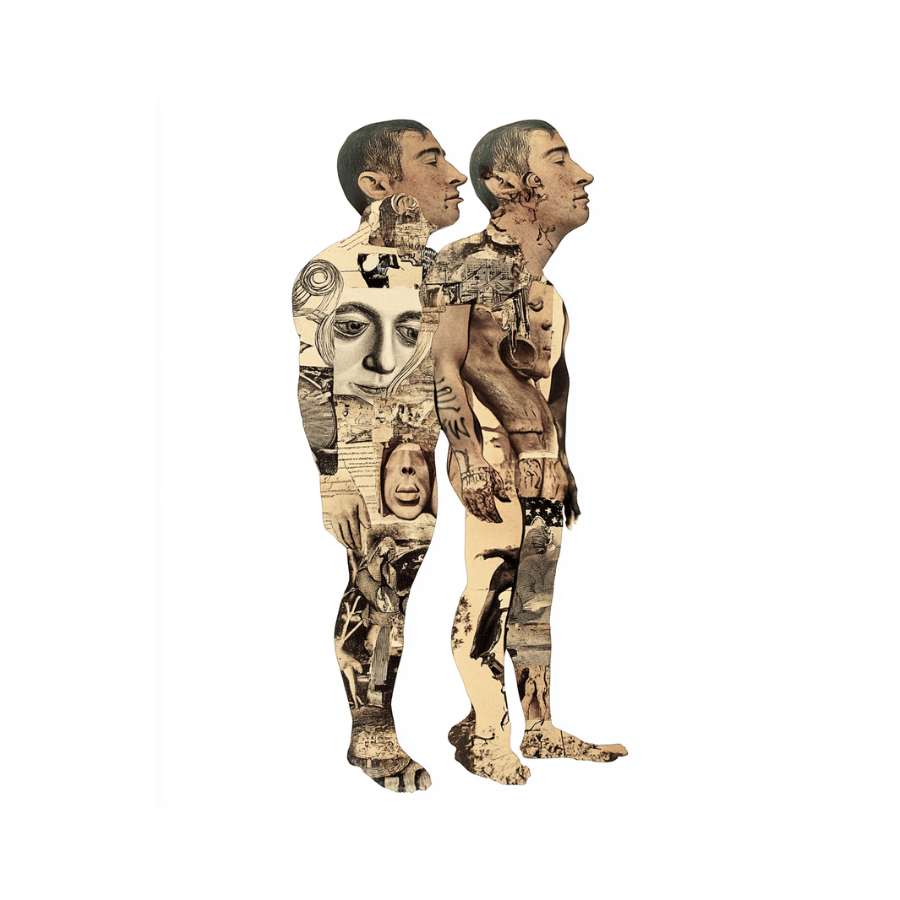 Collage Soup Mystical Twins Digi-Bites | Digital Download | Digital Die Cuts for Collage, Journaling, Mixed Media