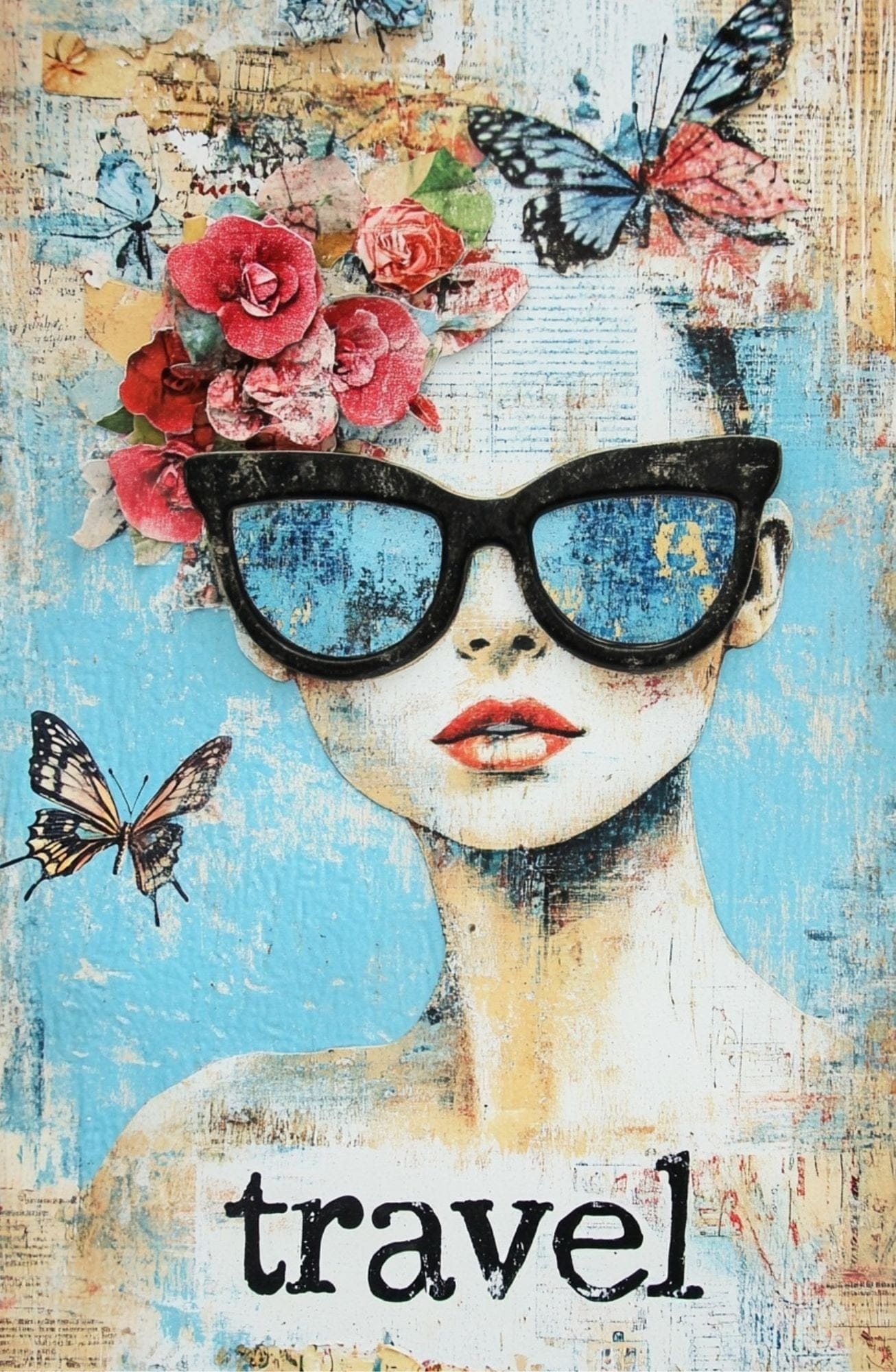 Collage Soup New Year, Same Me (Paperback) | Mixed-Media Vision Board Collage Book