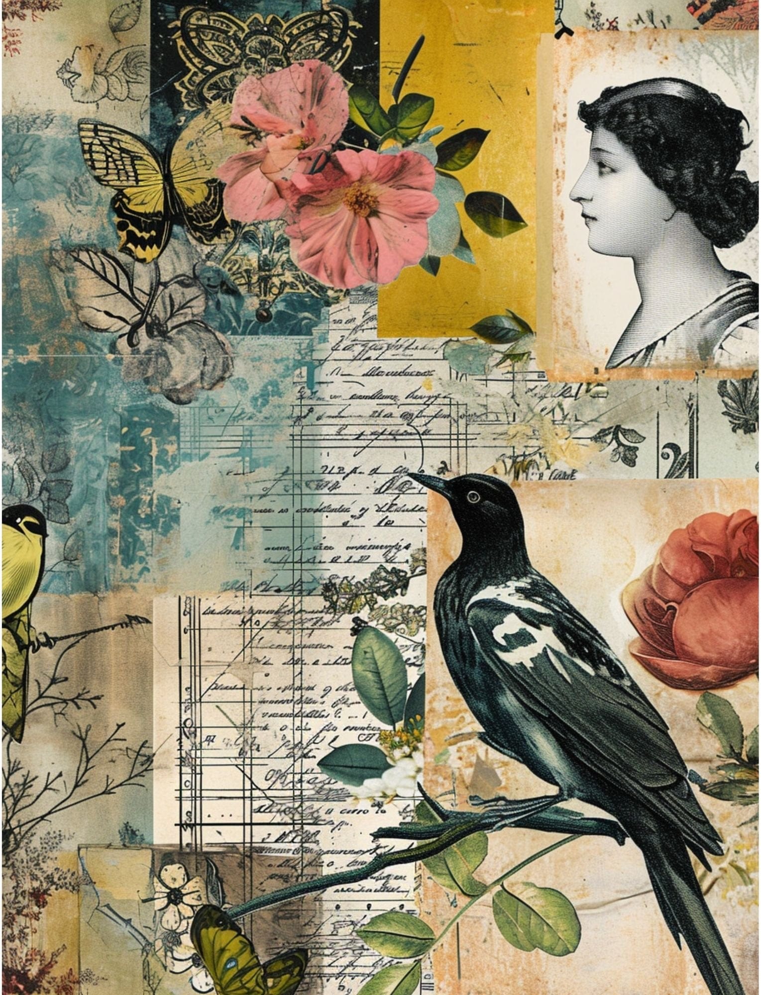 Ooo, la, la… (Paperback) Parisian-Inspired Collage Art with