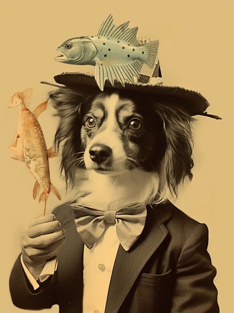 Collage Soup Petnanigans: Whimsical Pet-Inspired Collage Creations