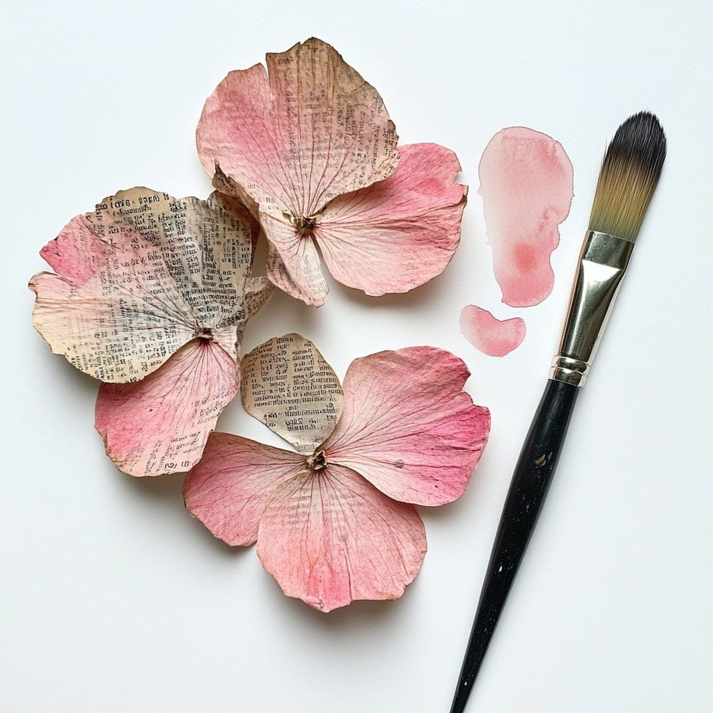 Collage Soup Project 1063 | Digital Project | Watercolor bleed & unsealed collage surface techniques