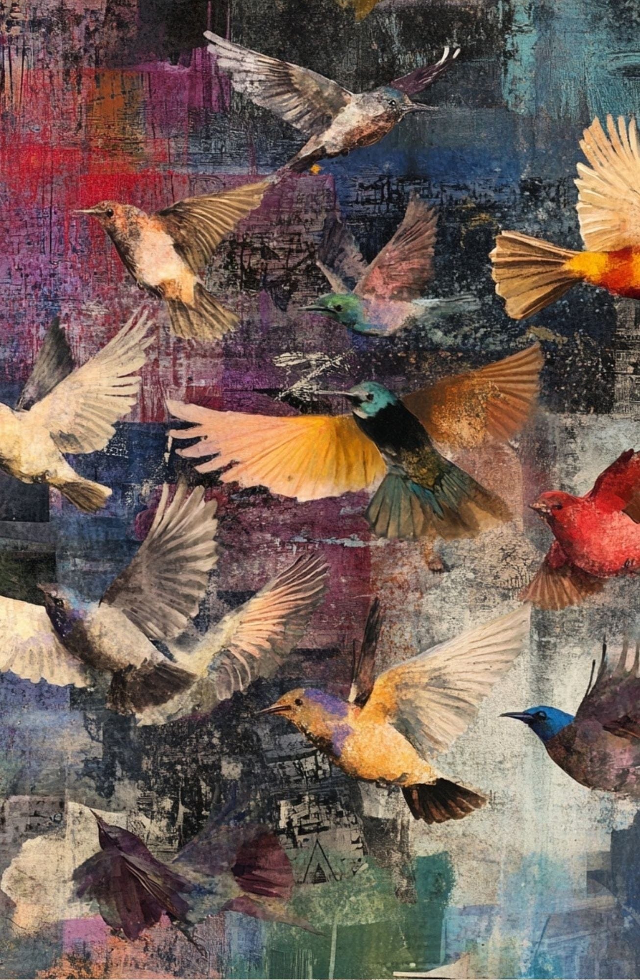 Collage Soup Reconstructing Me (eBook) A Free Collage Journey Through Change - 82 Pages