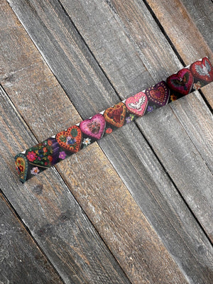 Collage Soup Sacred Hearts Washi Tape | Adhesives | Folk-Art Hearts for Journals & Collage