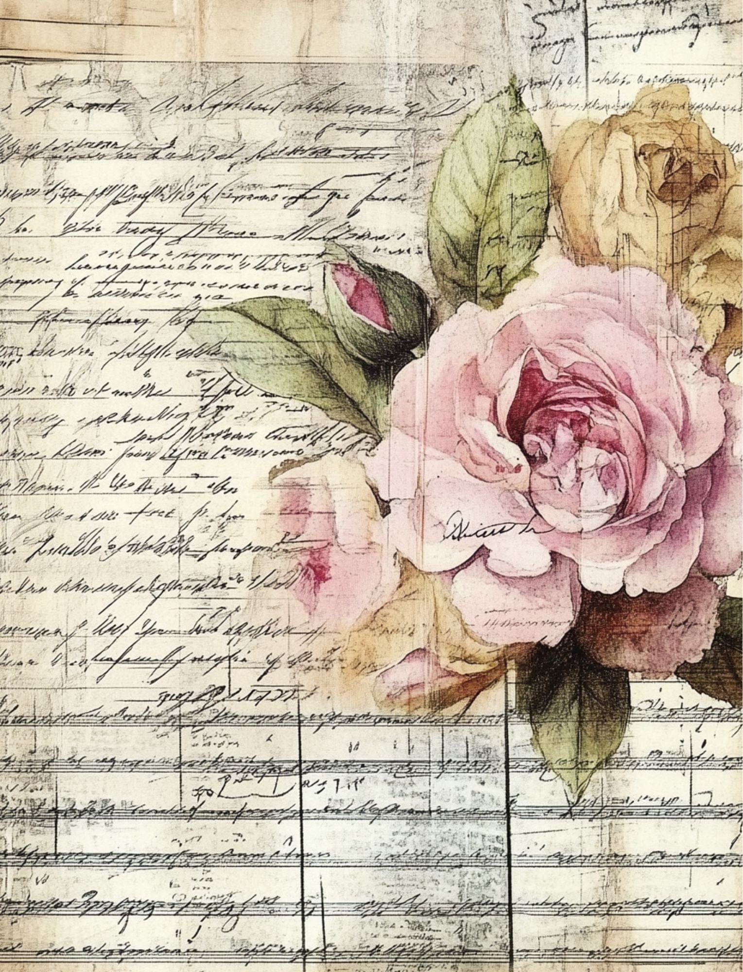 Collage Soup Shrooms & Blooms | eBook | Cottagecore collage imagery with florals, fungi & gentle magic