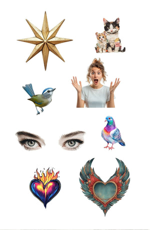 Collage Soup Size Matters | Digital Download | ATC & ACEO Guide