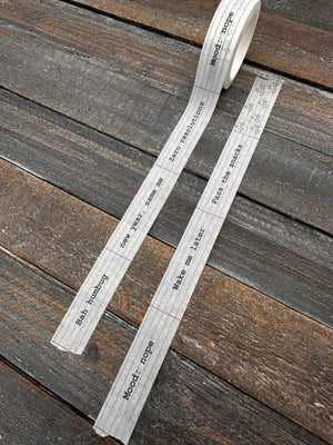 Collage Soup Snarky New Year Washi Tape | Adhesives | Sarcastic holiday tape for planners and journals