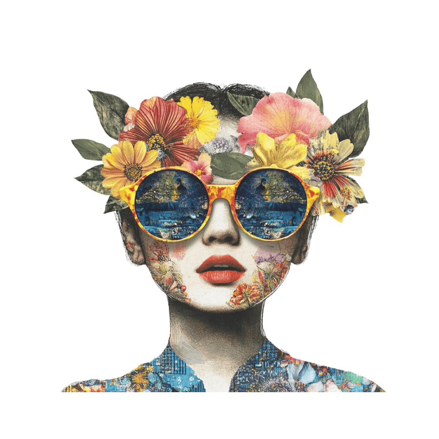 Collage Soup Spring, But Make It Curious | Digi-Bites