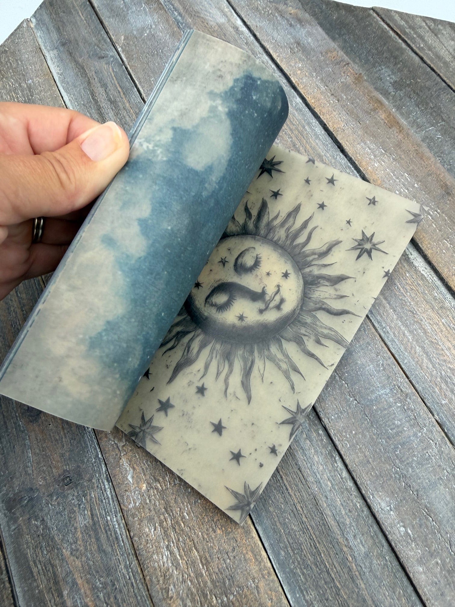 Collage Soup Stardust Reverie Vellum Scrap Pack