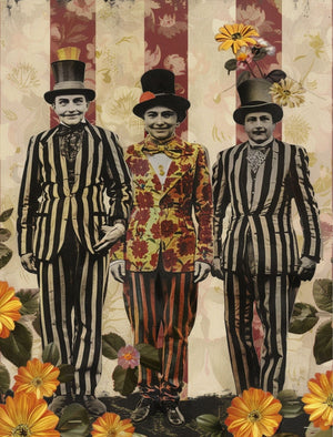 Collage Soup Stripey, Stripe, Stripe (eBook) Bold Stripe-Inspired Collage Art – 80 Pages