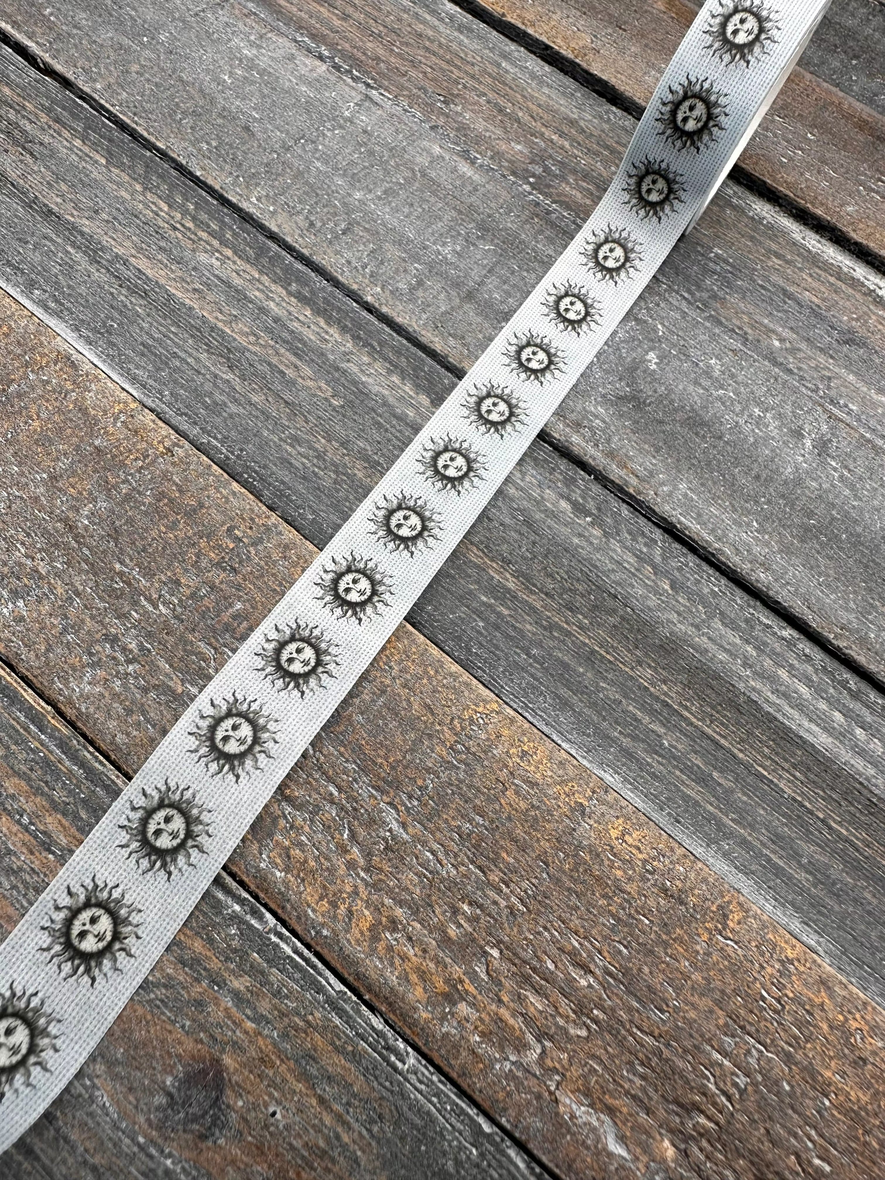 Collage Soup Suns & Moons – Washi Tape Set | Celestial Duo with Sun & Moon Phases for Journals & Collage