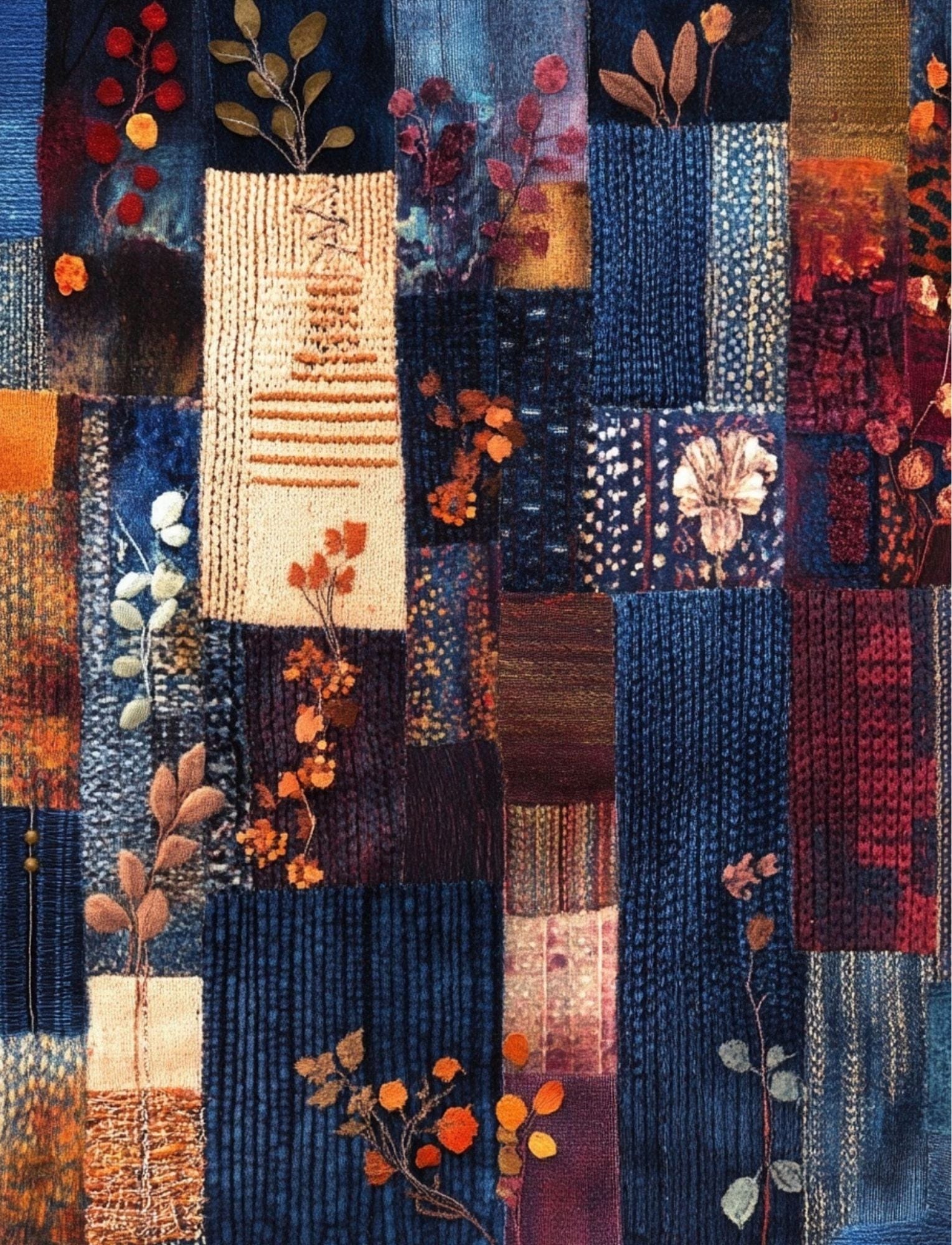 Collage Soup Sweater Weather – eBook | 80 Pages of Cozy Autumn Collage Papers with Quirky Characters