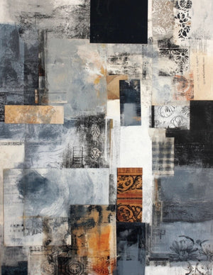 Collage Soup The Collagist’s Way | eBook | Fancy collage papers, scrollwork textures, artistic journaling pages