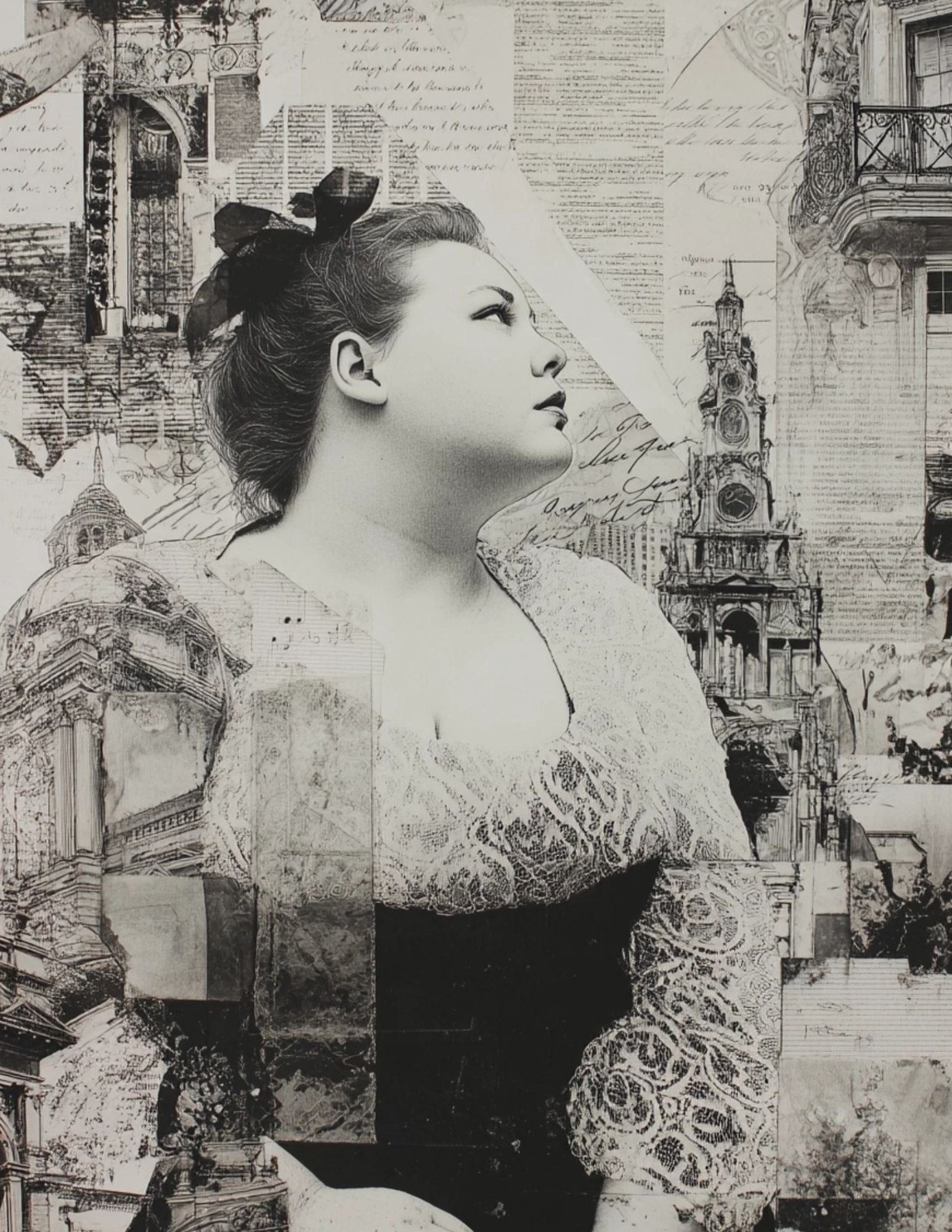 Collage Soup The Collagist’s Way | eBook | Fancy collage papers, scrollwork textures, artistic journaling pages