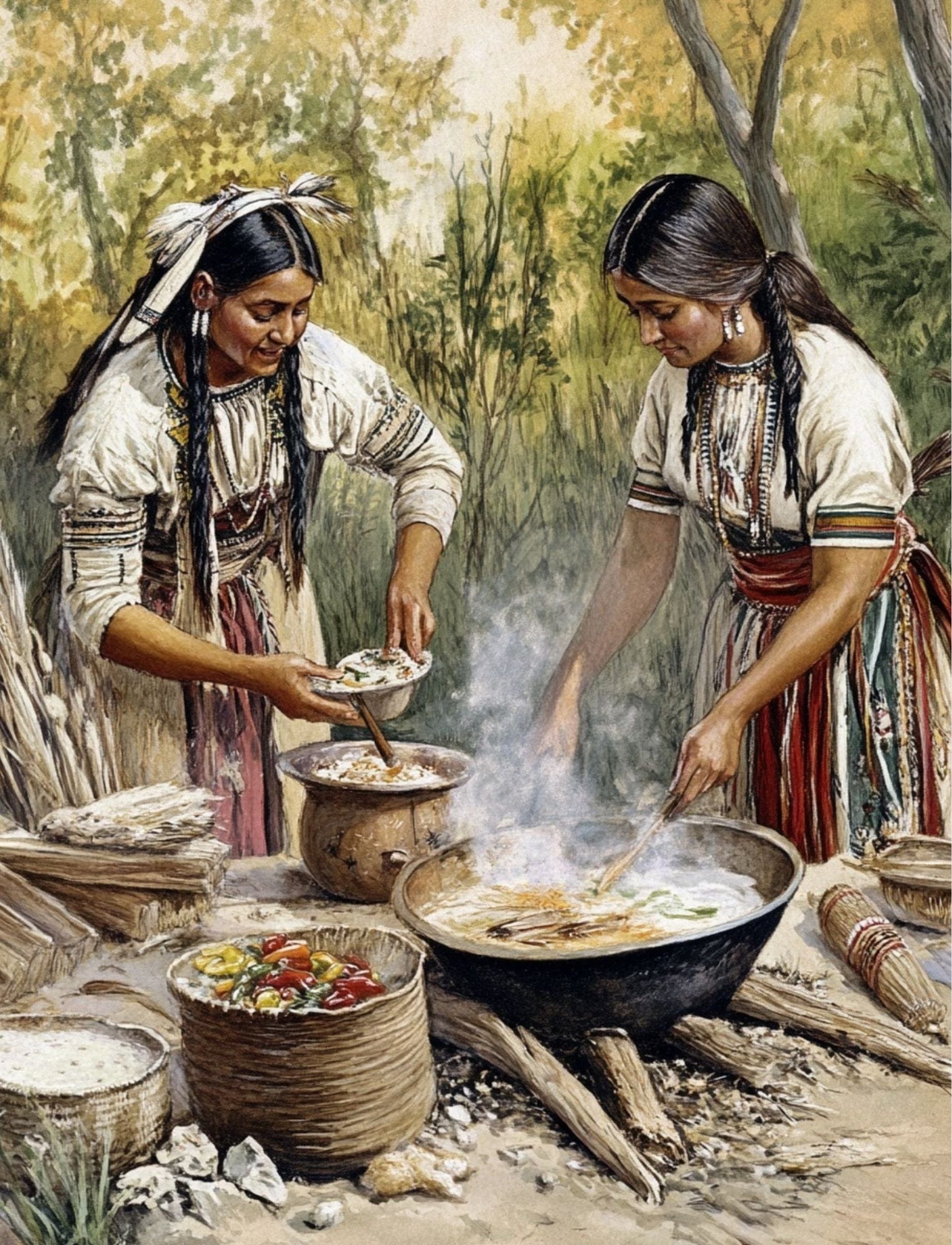 Collage Soup Threads Of The Ancients | Paperback | Indigenous-inspired collage papers for journals & mixed media