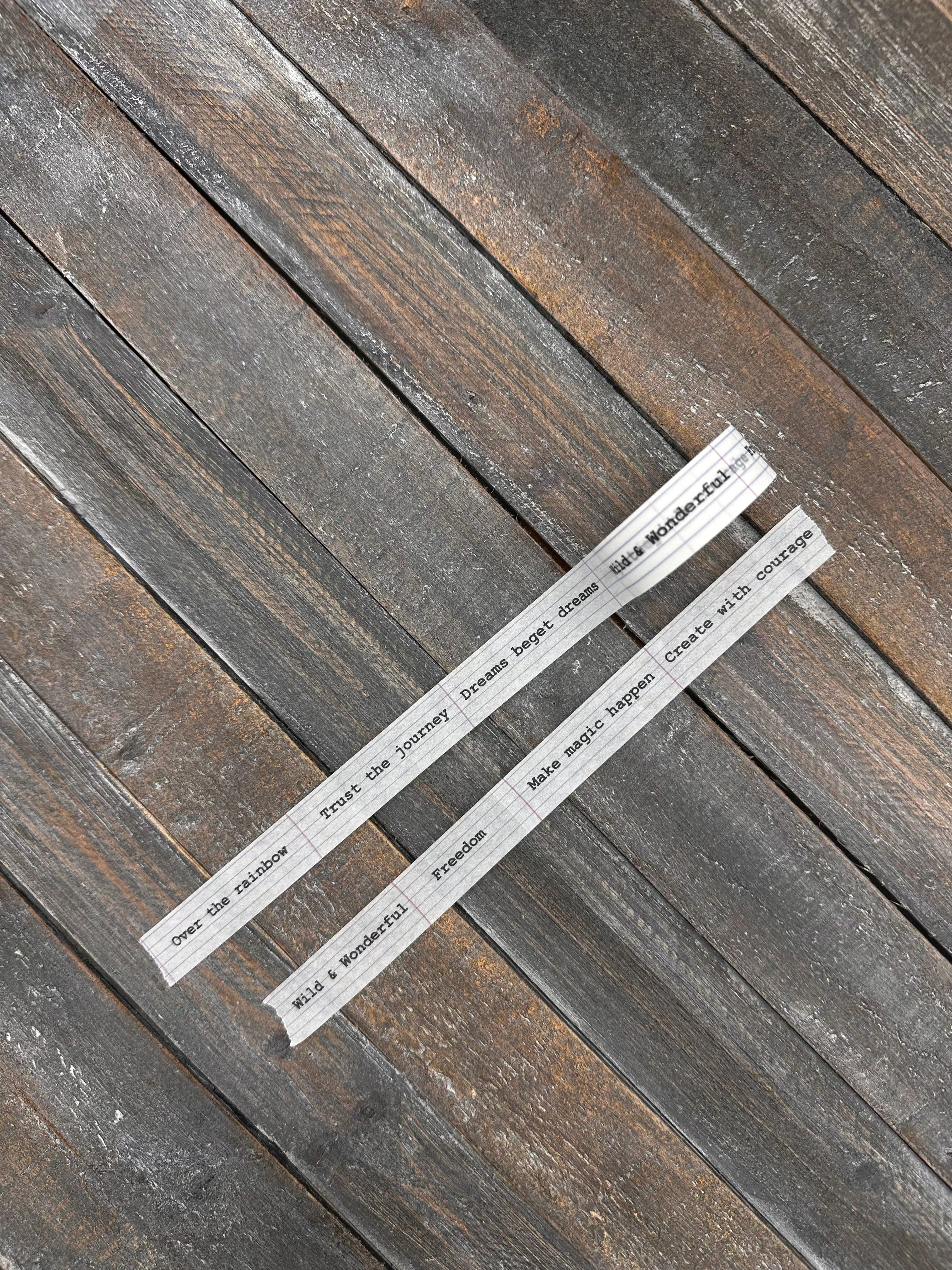Collage Soup Trust the Journey – Washi Tape