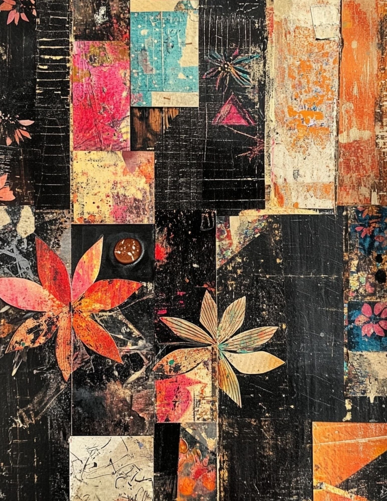 Collage Soup Unholiday Holidays (EBook) — Dark Holiday Collage Papers