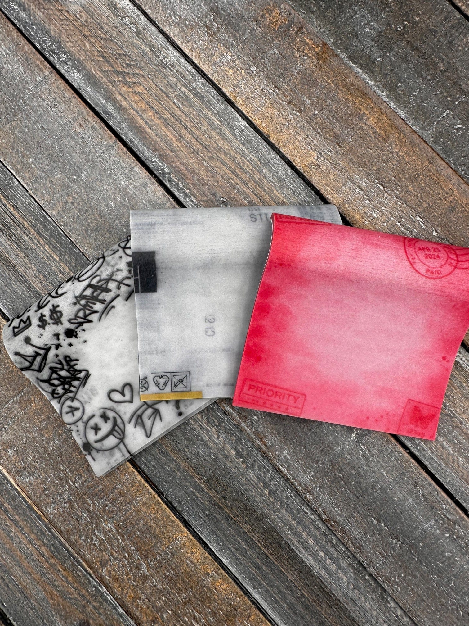 Collage Soup Vellum Mailroom Trio | Sticky Note Bundle