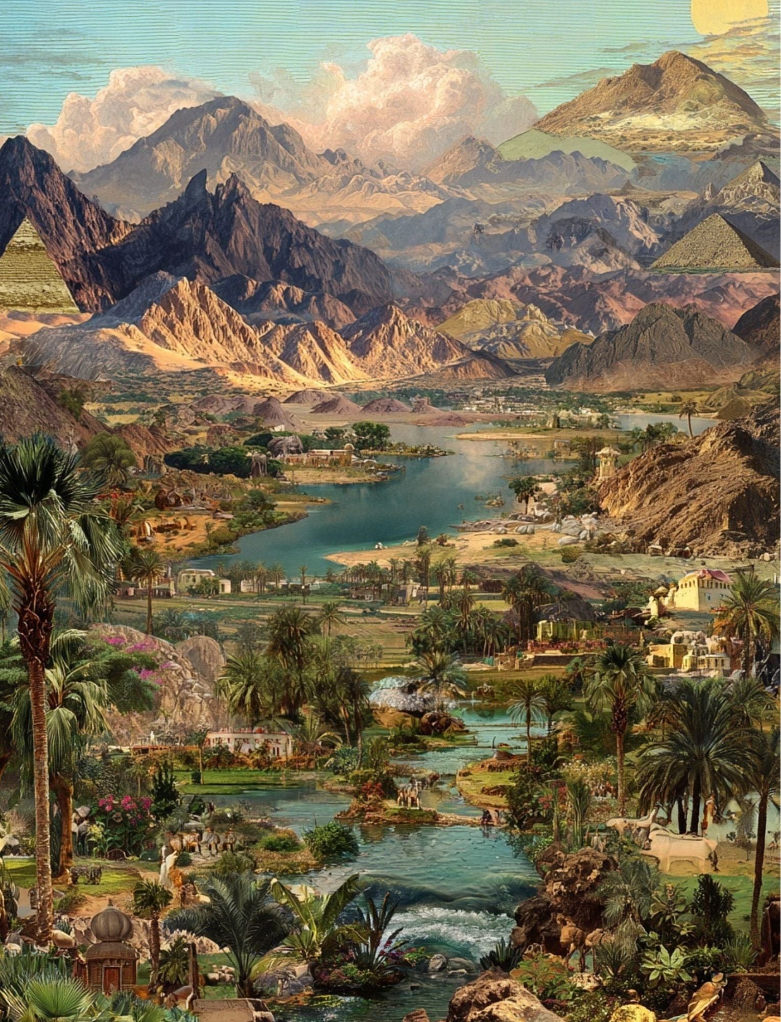 Collage Soup Walk Like An Egyptian | eBook | Symbolic Imagery