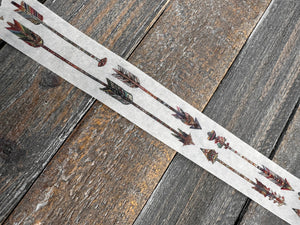 Collage Soup Wayfinder Arrows Washi Tape | Adhesives | Folk-art arrow borders for journals & collage