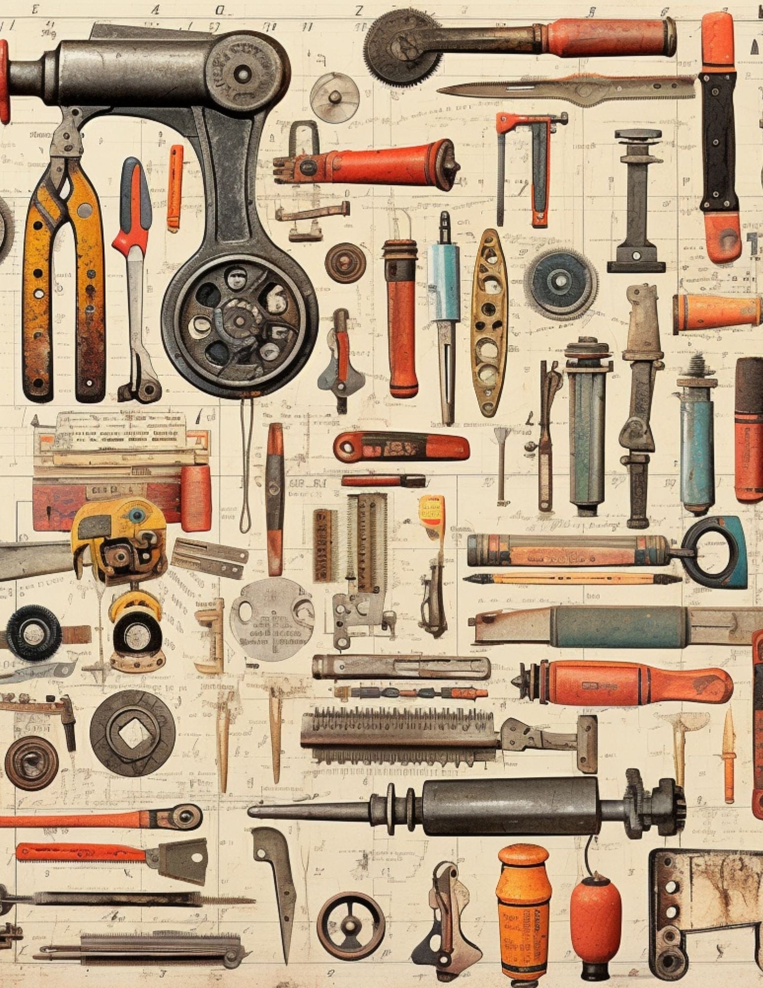 Collage Soup Wondrous Widgets | eBook | Graphic shapes, odd bits & widgets for mixed media collage