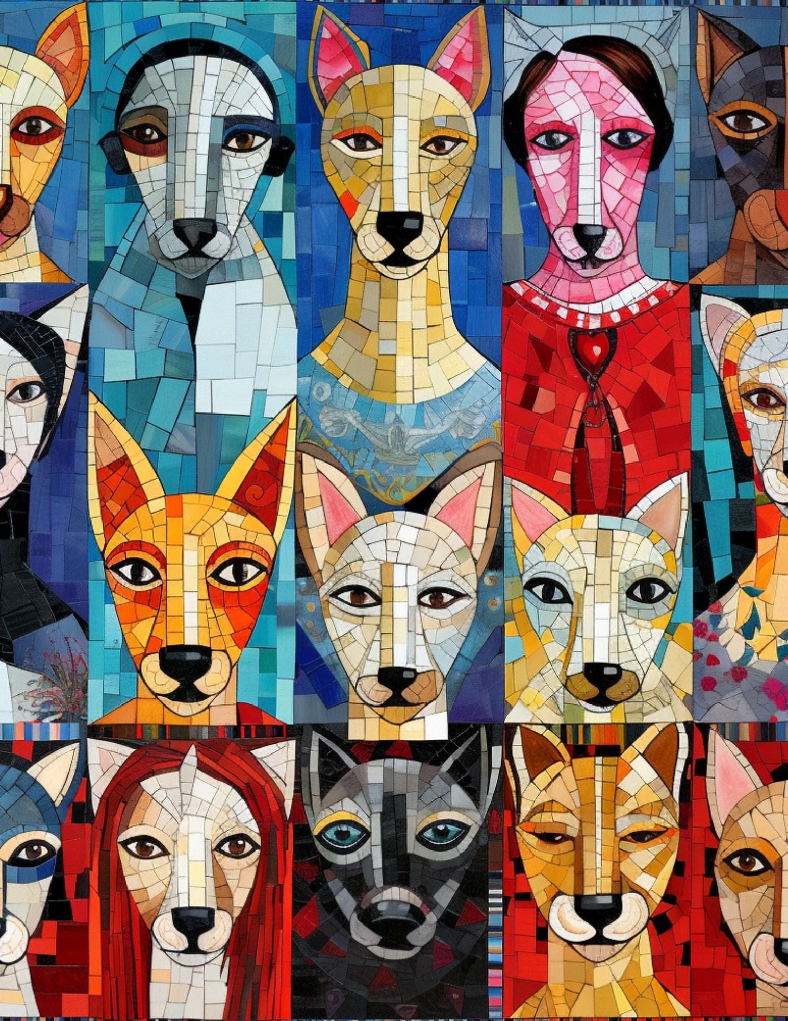 Collage Soup Wondrous Widgets | eBook | Graphic shapes, odd bits & widgets for mixed media collage