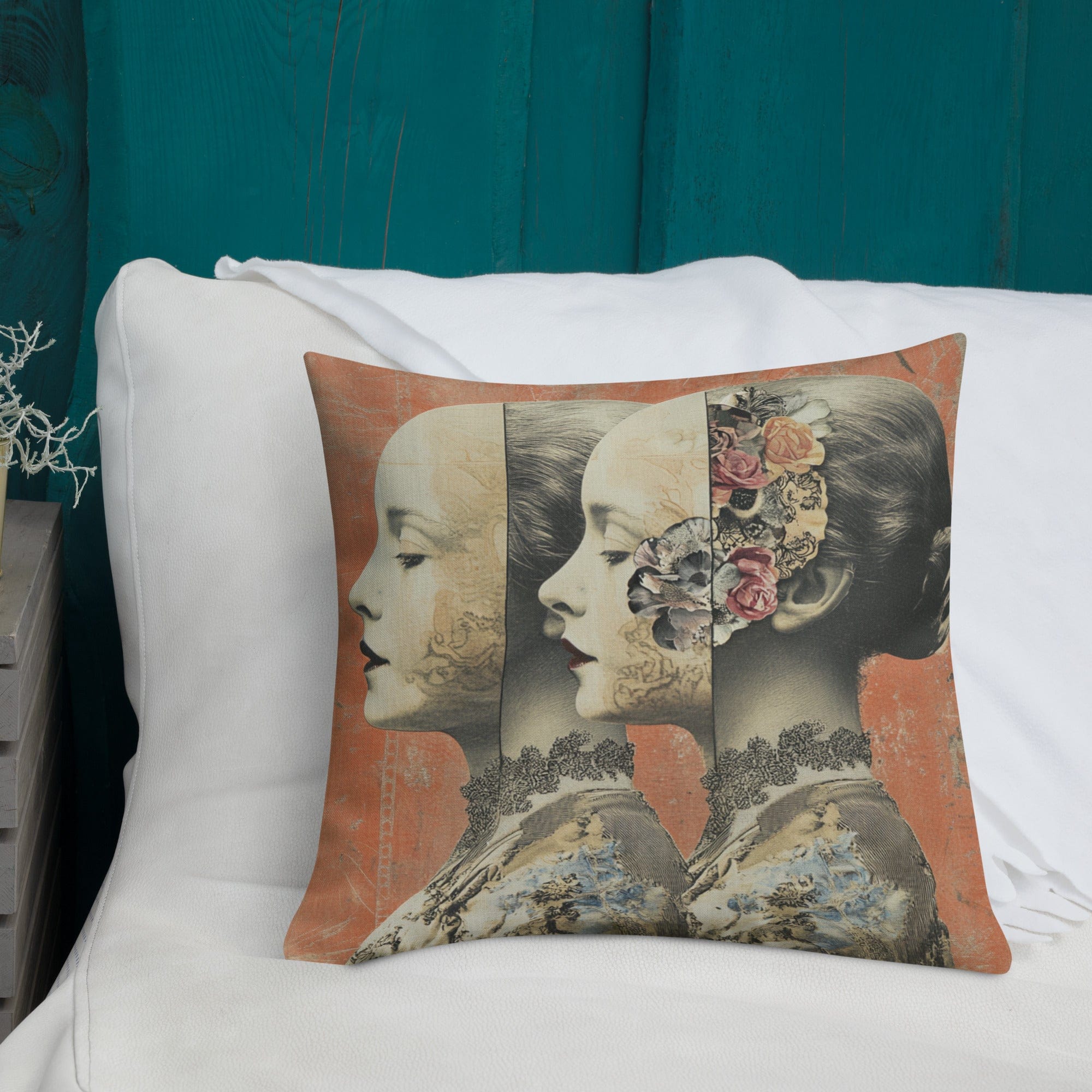 Printful Dystopian Women Pillow (18”x18”)