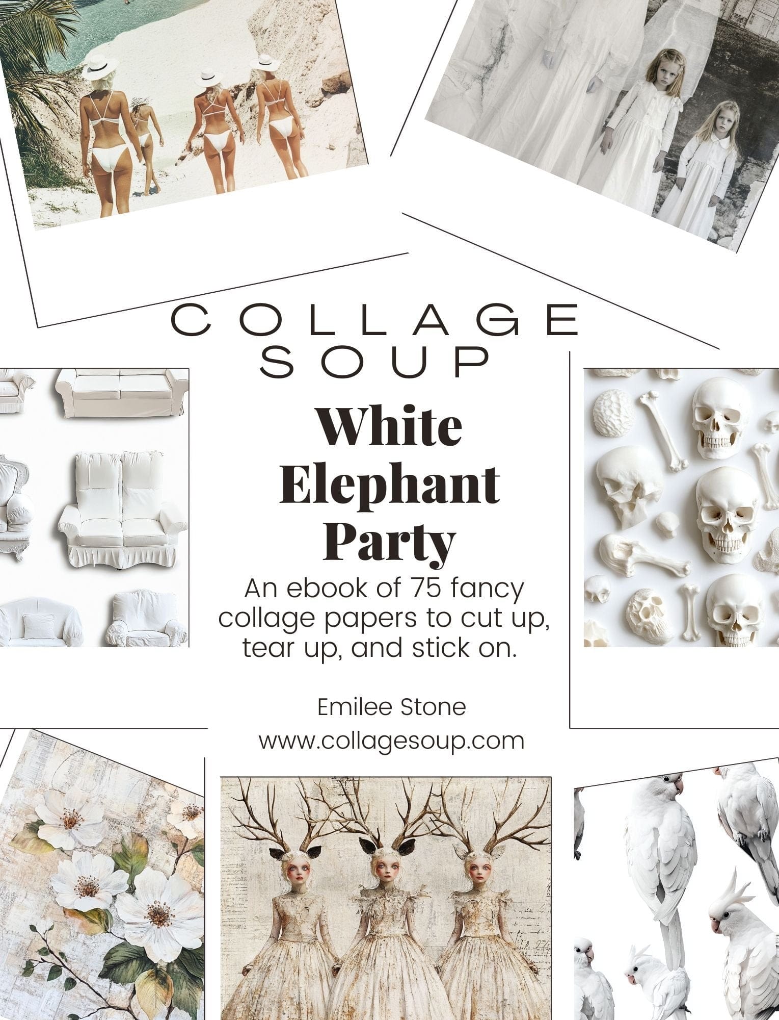 vendor-unknown White Elephant Party – A Unique Collection of All Things White