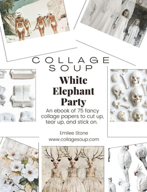 vendor-unknown White Elephant Party – A Unique Collection of All Things White